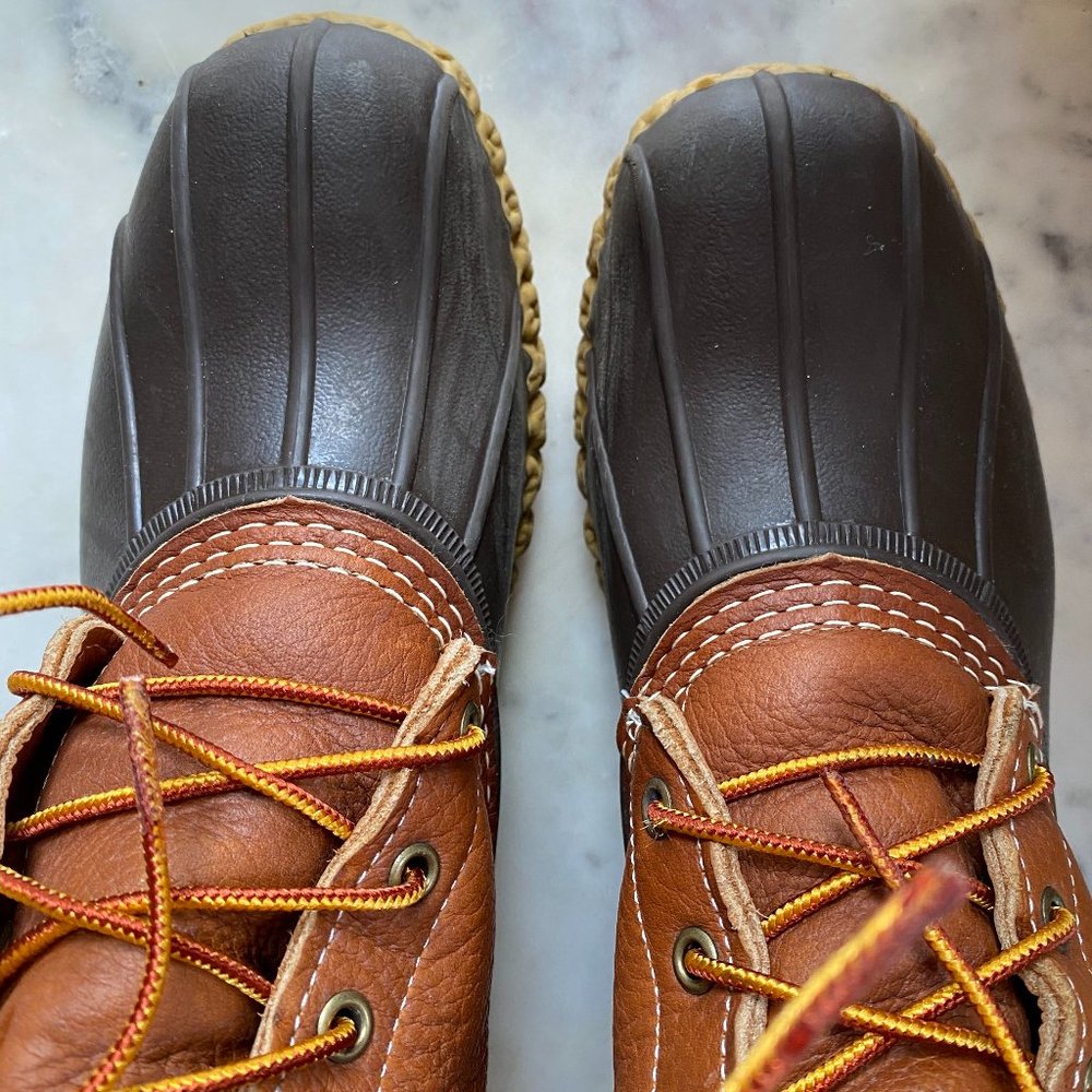 LL Bean Women's Duck Boots size 9 (like new) - Picture 3 of 6